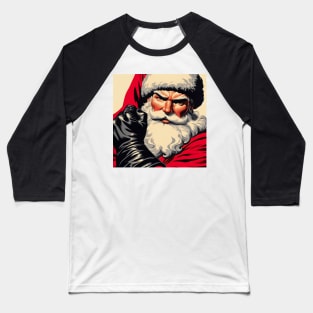 Santa Daddy, Leather Man Baseball T-Shirt